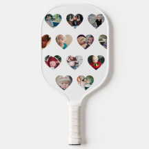 Coeurs personnalisés Galerie de photos Pickleball 