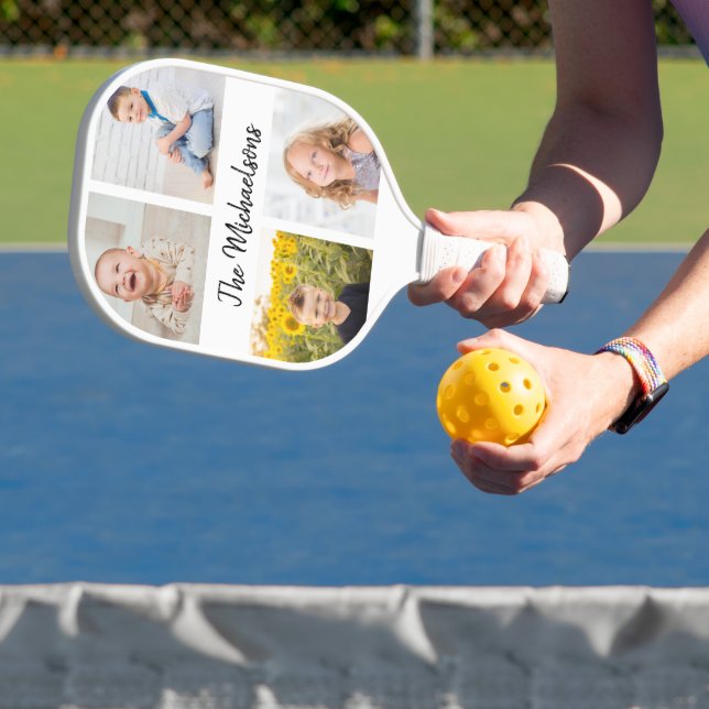 Raquette De Pickleball Collage photo (Insitu)