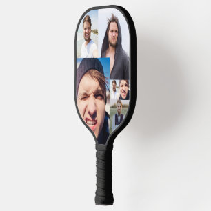 Raquette De Pickleball Collage photo Mettez votre visage sur un