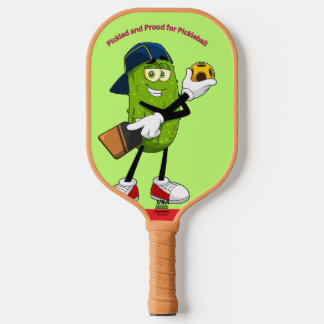 Raquette De Pickleball Conception de pickleball de cornichon de dessin an