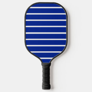 Raquette De Pickleball Conception de rayures bleues et blanches