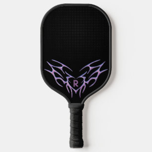 Raquette De Pickleball Conception Tribale Métallurgique Personnalisée