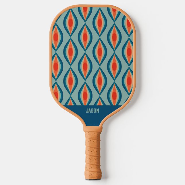 Raquette De Pickleball Cool Retro Pattern Pickleball Paddle (Recto)