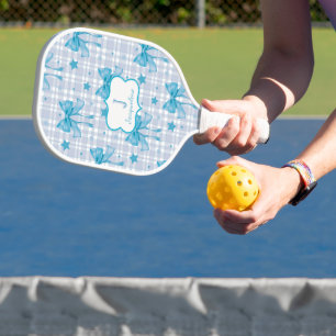 Raquette De Pickleball Coquette féminine bleue