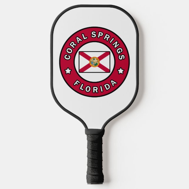 Raquette De Pickleball Coral Springs Floride (Recto)