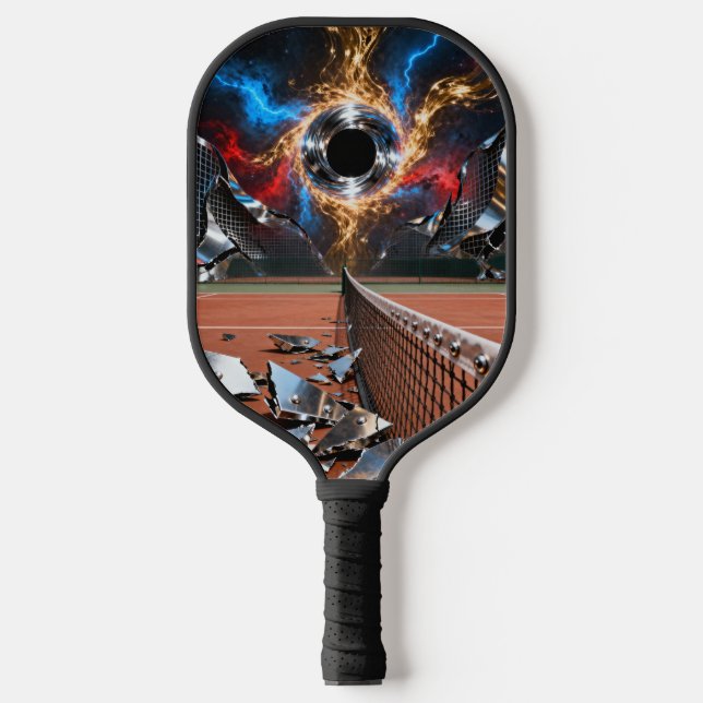 Raquette De Pickleball Cosmic Serve — Black Hole Over Center Court (Recto)