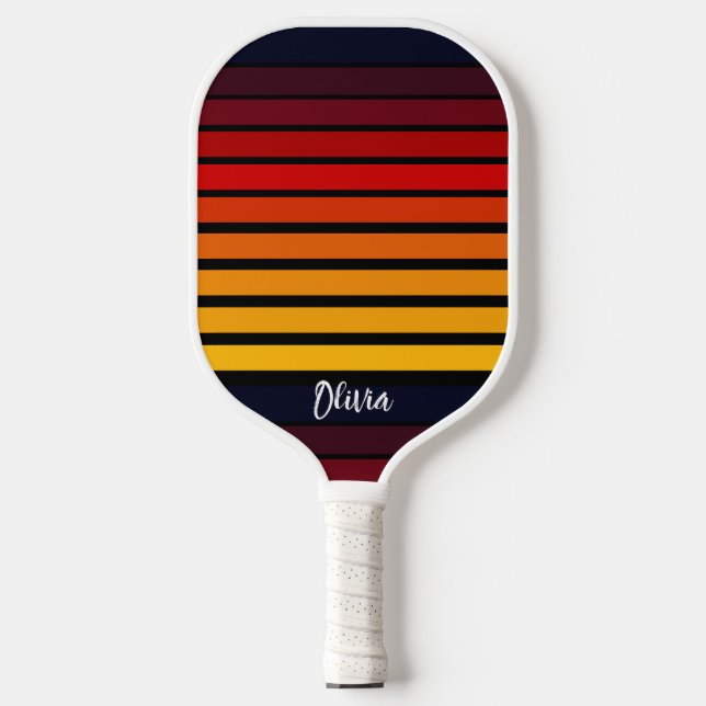 Raquette De Pickleball Coucher du soleil (Recto)
