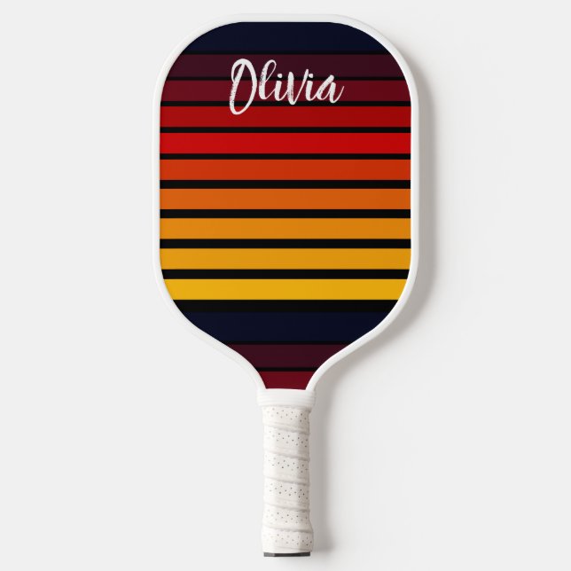 Raquette De Pickleball Coucher du soleil (Recto)