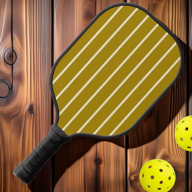 Raquette De Pickleball Couleur de l'échelle du désert au milieu du siècle (Créateur téléchargé)