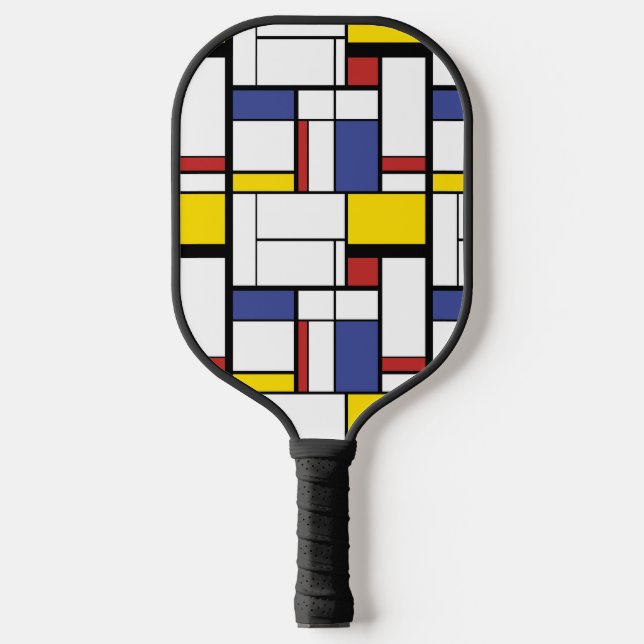 Raquette De Pickleball Couleurs Abstraites (Recto)