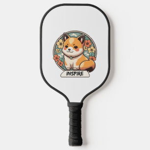 Raquette De Pickleball Coupe Cute Shiba Inu