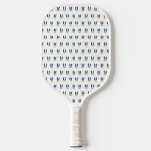 Raquette De Pickleball Cute Little Bluebonnets Fleurs Texas Girly
