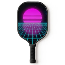 Cyber Athletic Laser Horizon Neon 80s Personnalisé