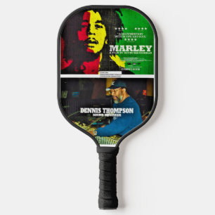 Raquette De Pickleball D Pagaie de Pickleball THOMPSON : Noir, Couverture
