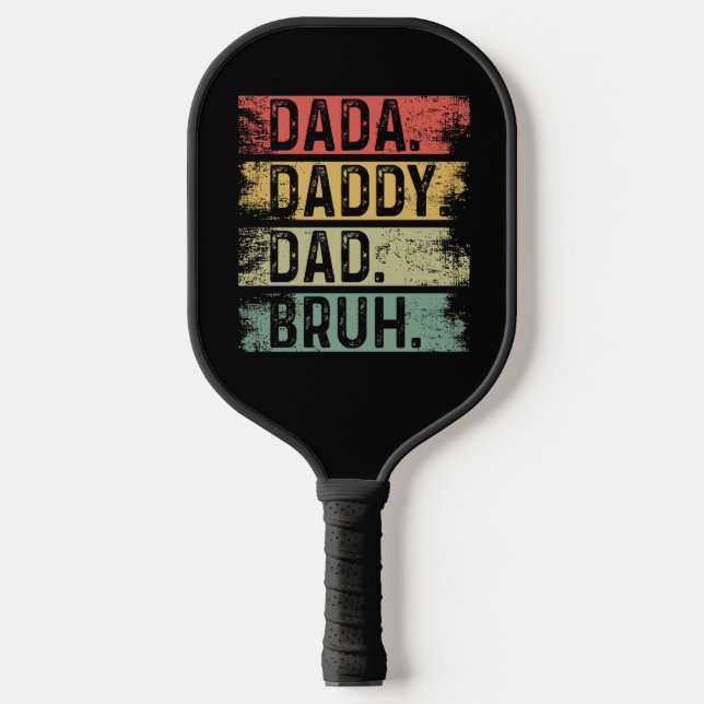 Raquette De Pickleball Dada. Papa. Papa. Brûler (Recto)