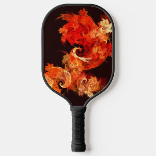 Raquette De Pickleball Danse Feux d'artifice Art Abstrait