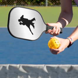 Raquette De Pickleball Danseurs Tango Silhouette 2 Argent