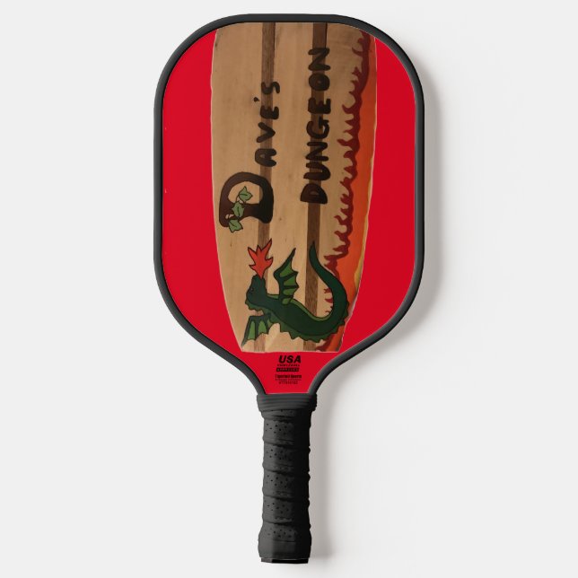 Raquette De Pickleball Dave de Bonnie (Verso)