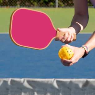 Raquette De Pickleball Découvrez l'élégance de l'Arrière - plan rose