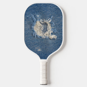 Raquette De Pickleball Déni bleu effilé