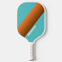 Desert Teal Stripes with Name