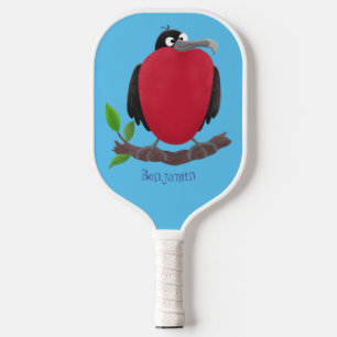 Raquette De Pickleball Dessin animé drôle de frégate magnifique