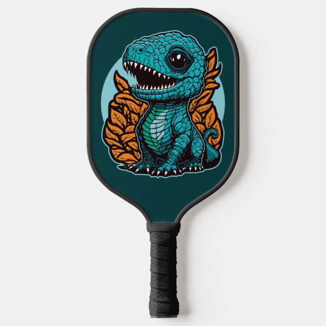 Raquette De Pickleball Dinosaure Bébé mignon (Recto)