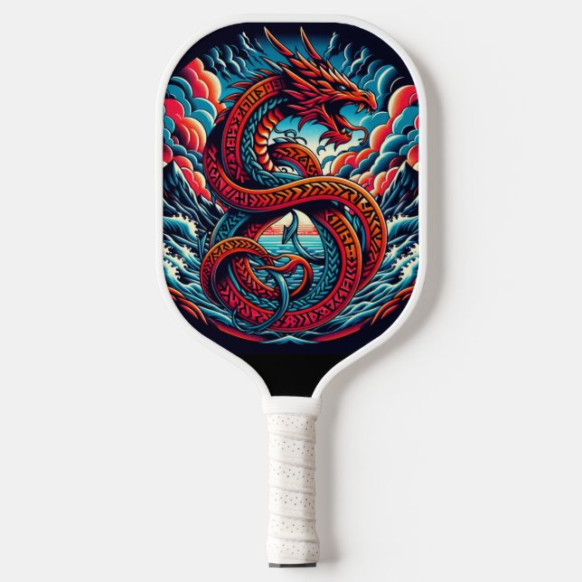 Raquette De Pickleball Dragon (Recto)