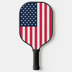 Raquette De Pickleball Drapeau américain 50 étoiles : vieilles étoiles de