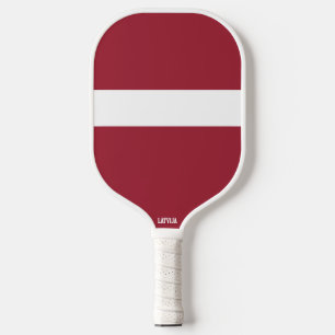 Raquette De Pickleball Drapeau/armoiries de Lettonie