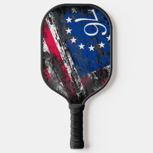 Raquette De Pickleball Drapeau Betsy Ross 1776 4 juillet patriotique