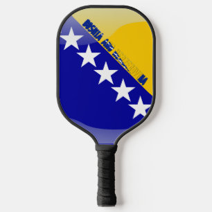 Raquette De Pickleball Drapeau bosnien
