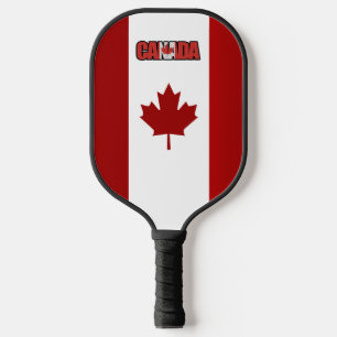 Raquette De Pickleball Drapeau canadien