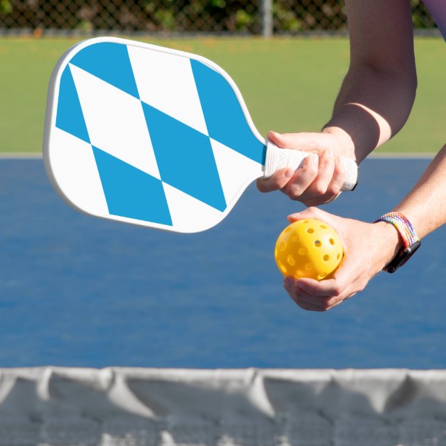 Raquette De Pickleball Drapeau de Bavière, ALLEMAGNE (Insitu)