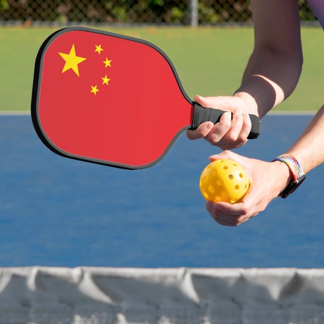 Raquette De Pickleball Drapeau de la Chine (Insitu)