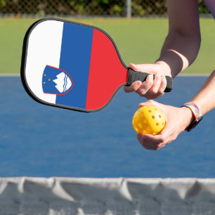 Raquette De Pickleball Drapeau de la Slovénie