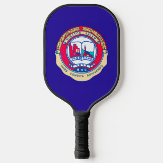 Raquette De Pickleball Drapeau de la ville de Winston-Salem (Caroline du