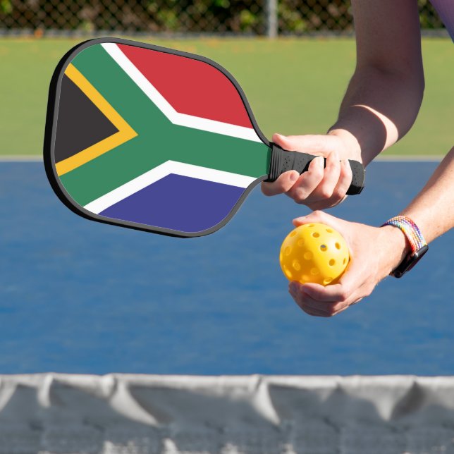 Raquette De Pickleball Drapeau de l'Afrique du Sud (Insitu)
