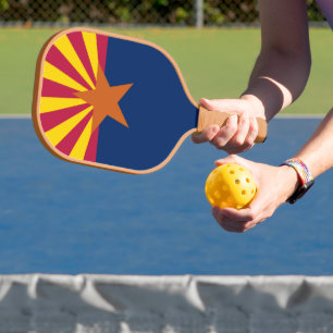 Raquette De Pickleball Drapeau de l'Arizona