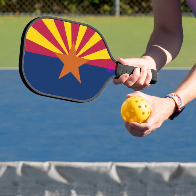 Raquette De Pickleball Drapeau de l'Arizona (Insitu)