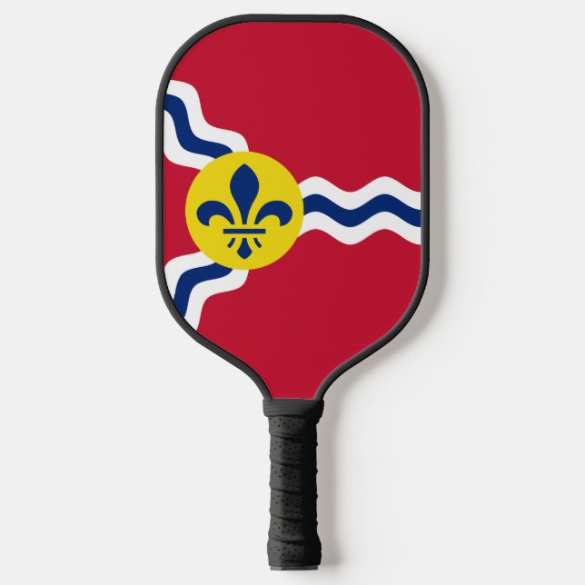 Raquette De Pickleball Drapeau de Saint-Louis, Missouri (Recto)