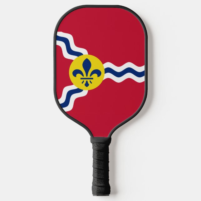 Raquette De Pickleball Drapeau de Saint-Louis, Missouri (Recto)