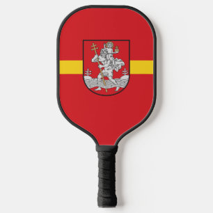 Raquette De Pickleball Drapeau de Vilnius, Lituanie