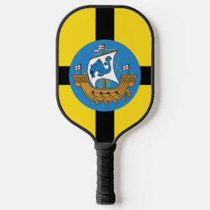 Raquette De Pickleball Drapeau de Wellington City, Nouvelle-Zélande