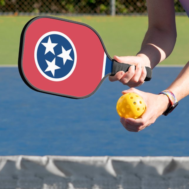Raquette De Pickleball Drapeau d'État du Tennessee, États-Unis (Insitu)