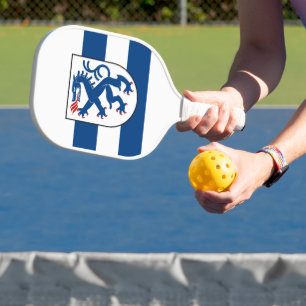 Raquette De Pickleball Drapeau d'Ingolstadt, Bavière - ALLEMAGNE