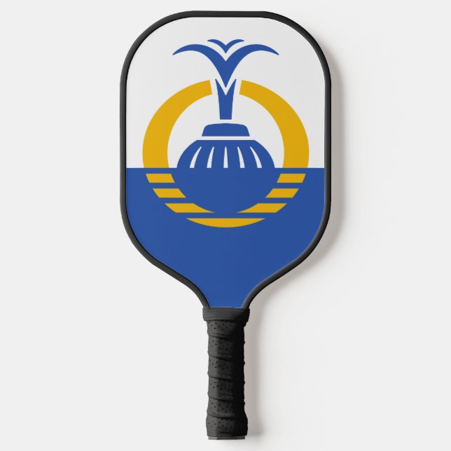 Raquette De Pickleball Drapeau d'Orlando, Floride. (Recto)