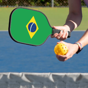 Raquette De Pickleball Drapeau du Brésil