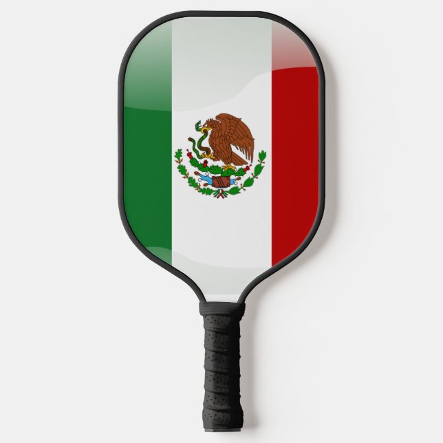 Raquette De Pickleball Drapeau mexicain (Recto)