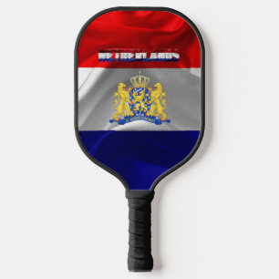 Raquette De Pickleball drapeau néerlandais